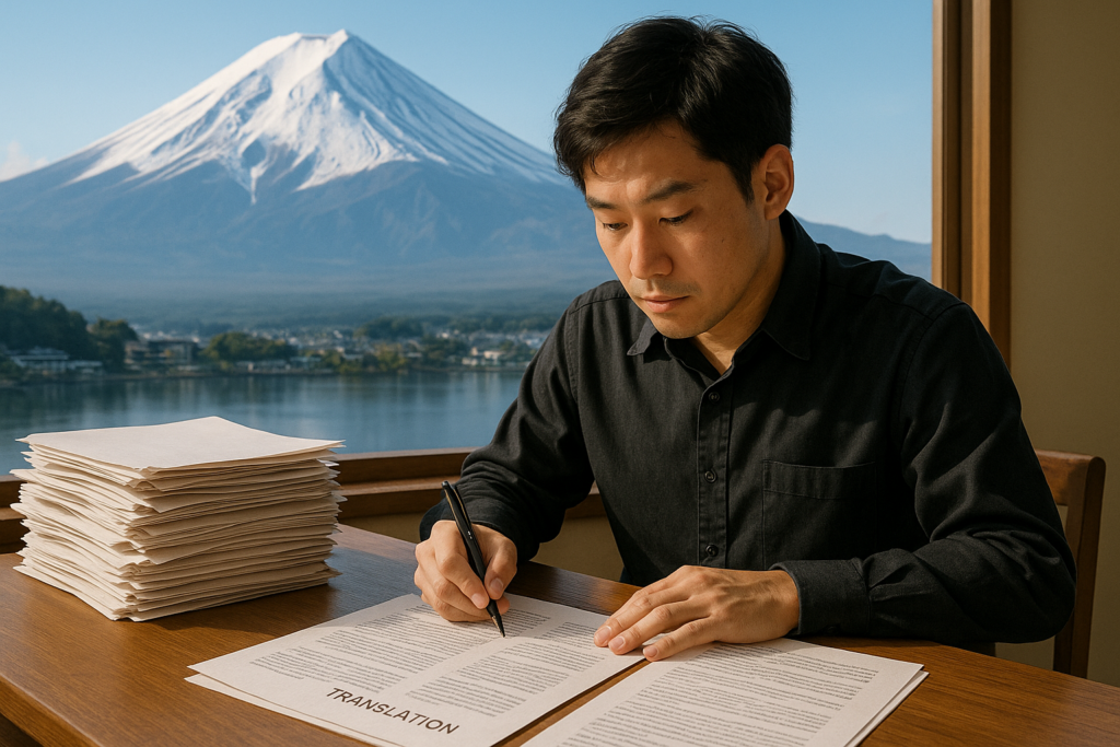 Japanese translator